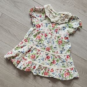 April Cornell Tiered Vintage Floral Dress, 12-18 Months